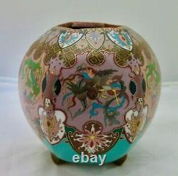 Japanese Mythical Cloisonne' Vase