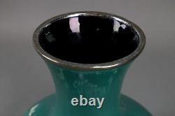 Japanese Vintage Cloisonne Enamel Chrysanthemum Vase