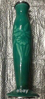 Japanese cloisonne enamel vase narcissus Green Antique Height 7.5 Vintage