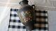 Large 1800s Antique Chinese Cloisonne Vase Heavy Wear 12