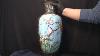 Large Cloisonn Vase Double Panel Thought To Be In The School Of Namikawa Sosuke