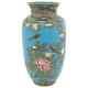 Large High Quality Japanese Meiji Era Enamel Vase