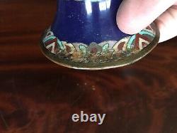 Large Japanese Cloisonne Vase 14 5/8(37cm)