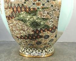 Magnificent Japanese Meiji Silver Wire & Wireless Cloisonne Vase