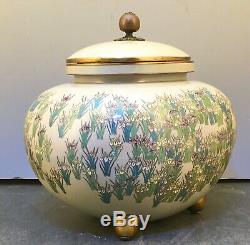 Museum Quality Japanese Meiji Cloisonne Jar