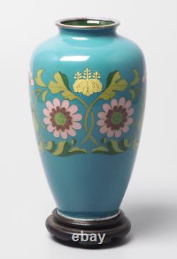 Old Japanese Cloisonne Ikebana Vase, 1931-32