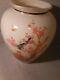 Old Japanese Vase With Birds And Flowers