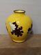 Old Or Antique Japanese Yellow Cloisonne Vase