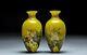 Pair Japanese Cloisonne Vases, Meiji Period