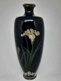 Rare Important Japanese Cloisonne Vase Meiji Kin' Unken Zo Vase Inaba Nanaho