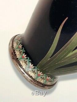 Rare Important Japanese Cloisonne Vase Meiji Kin' Unken Zo Vase Inaba Nanaho