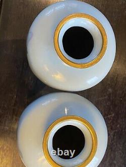 Rare Japanese Goldtone Wire Porcelain Cloisonné Meiji Vase Mountainview Wireless