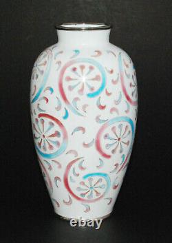 Stunning Experimental Japanese Cloisonne Enamel Vase