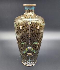 Two Antique Japanese Cloisonne Vase 19th Century Vases