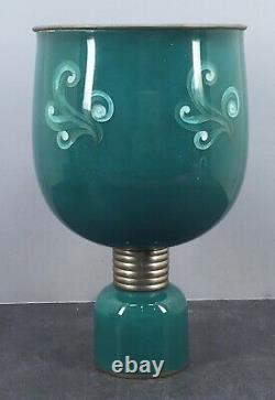 Unusual Japanese Meiji-Taisho Cloisonne Vase rear shaped, signed