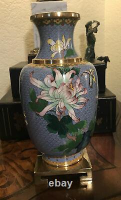Vintage? Chinese? Cloisonne Vases? 10 1/4