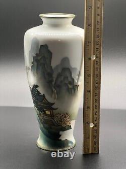Vintage JAPANESE Enamel CLOISONNE Vase