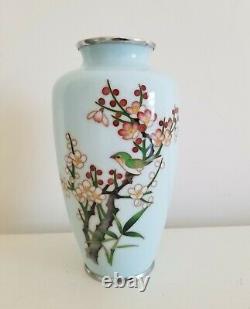 Vintage Japanese Cloisonne Enamel Vase