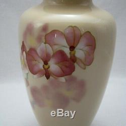 Vintage Japanese Cloisonne wired phalaenopsis design Vase