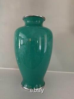 Vintage Signed/Marked Japanese Cloisonne Vase by Ando Jubei