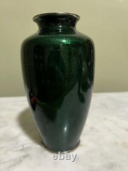 Wonderful Antique Japanese Cloisonne Vase Enamel